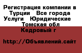 Регистрация компании в Турции - Все города Услуги » Юридические   . Томская обл.,Кедровый г.